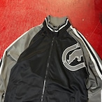 ECKO UNLTED Hip Hopトラックジャケット 黒×グレー オーバーサイズ エコー