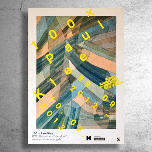 画家『パウル・クレー Paul Klee』2012年ドイツでの展示告知ポスター