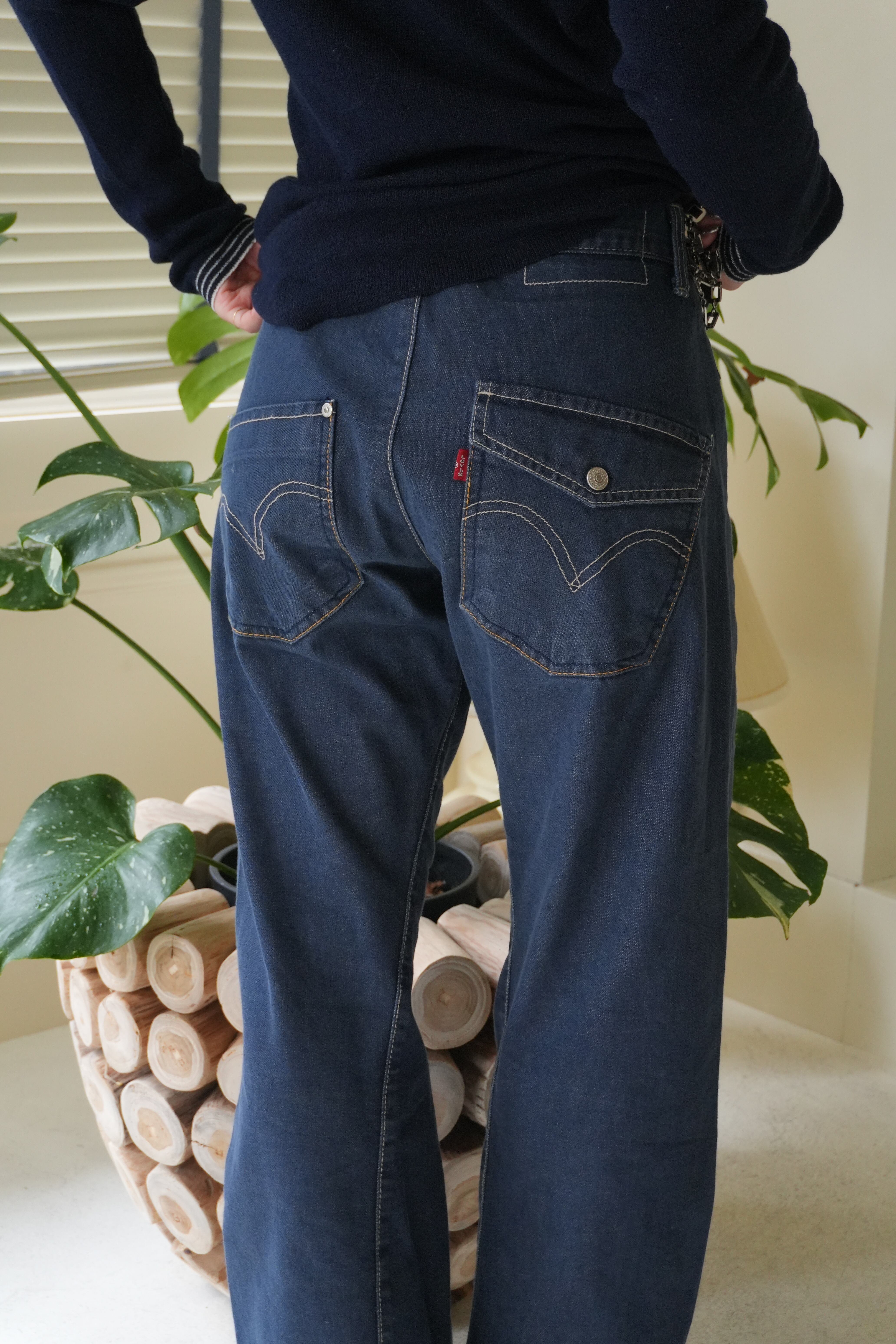 used Levi's engineer pants