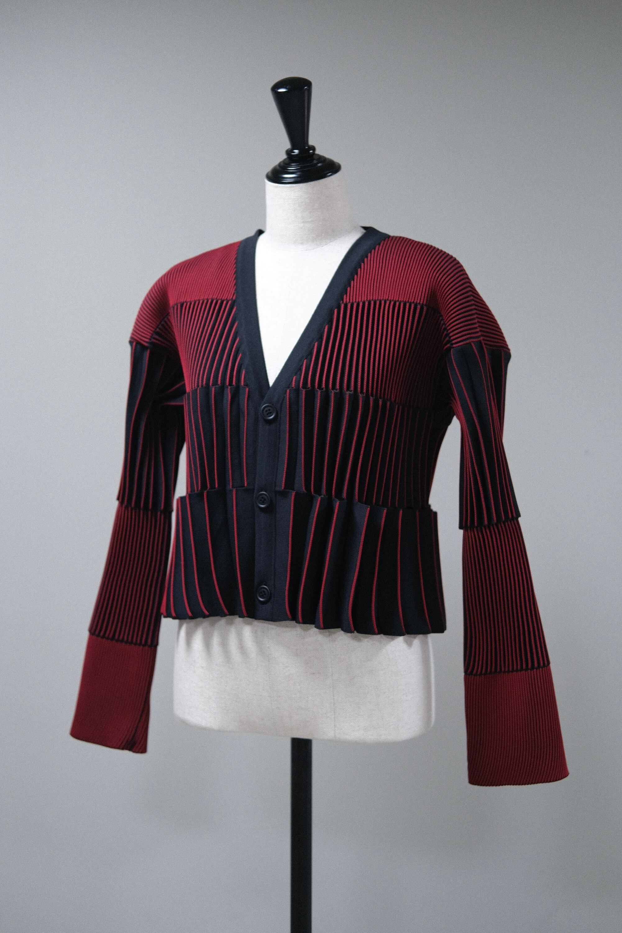 CFCL ACCORIDON CROPPED CARDIGAN 新品未使用 ACCORDION CROPPED CARDIGAN