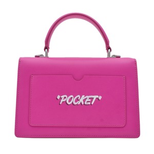 【OFF-WHITE】JITNEY 1.4 TOP HANDLE QUOTE (PINK)