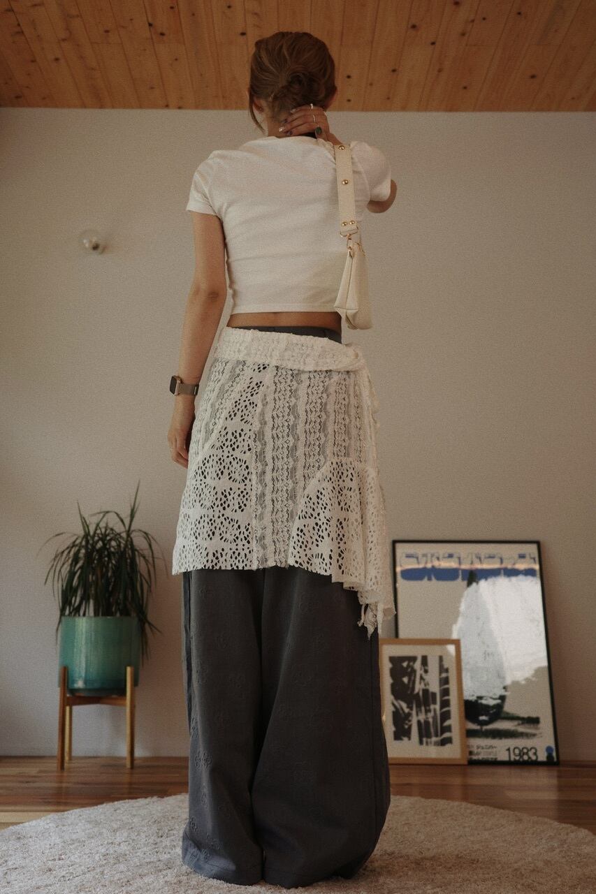 予約商品 】レースラップスカート | osrsofficial