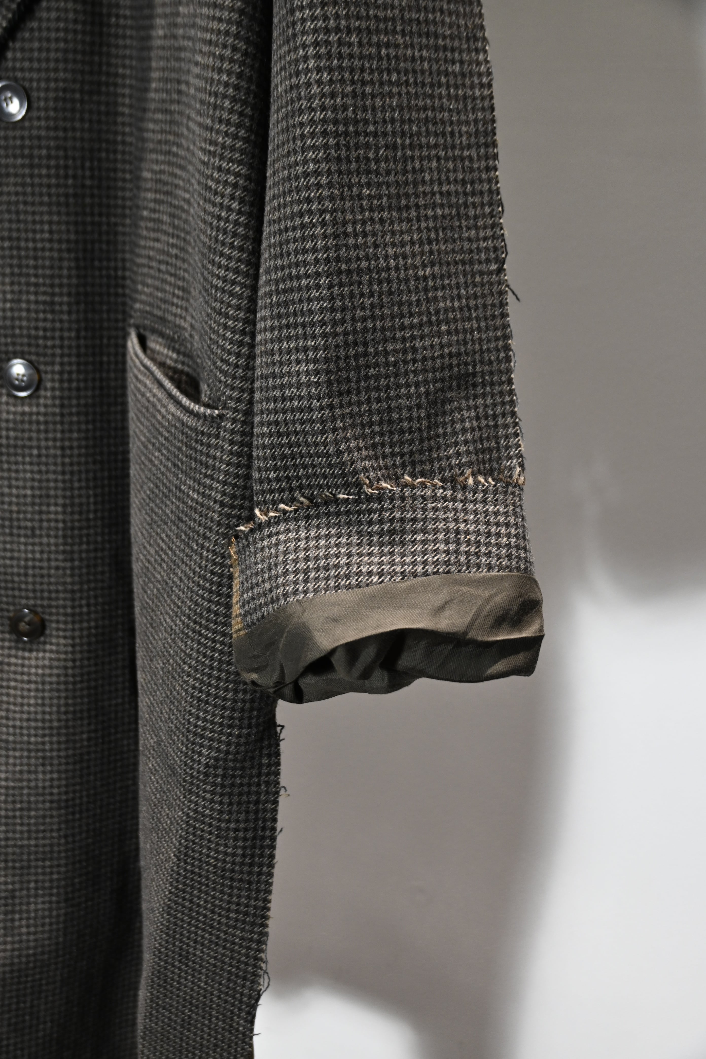 25AW】MARTINE ROSE マーティンローズ / HALF&HALF OVERCOAT