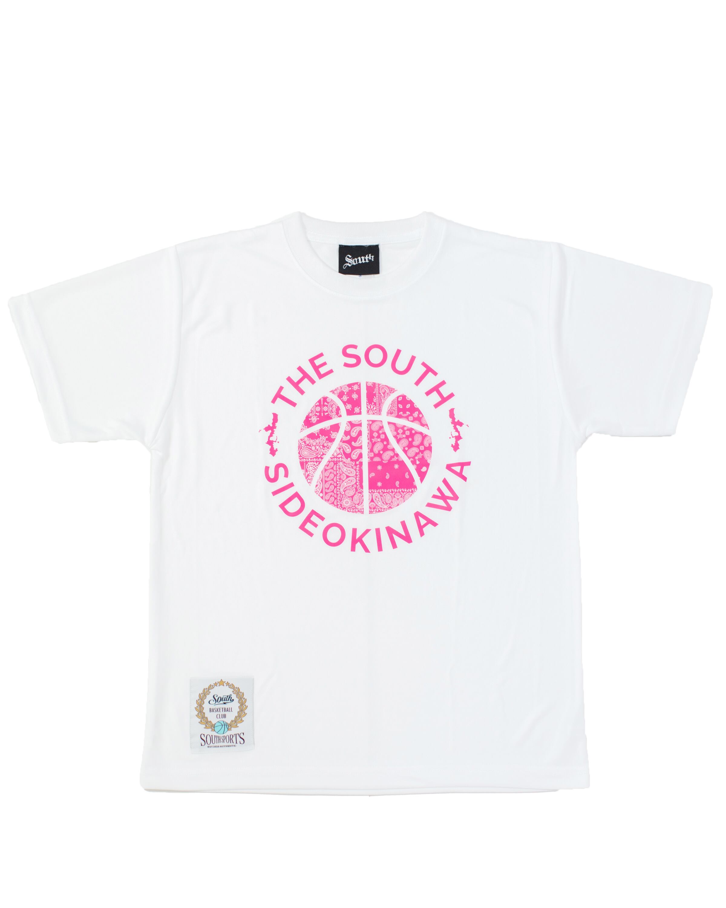 All:Southpinkpaisleylogot-shirt