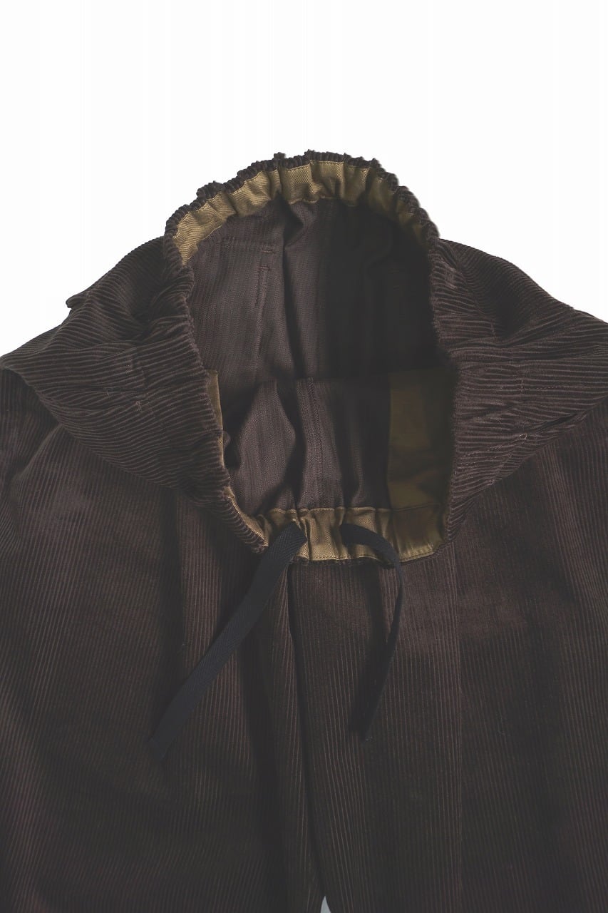 8W Organic Corduroy Wide Pants