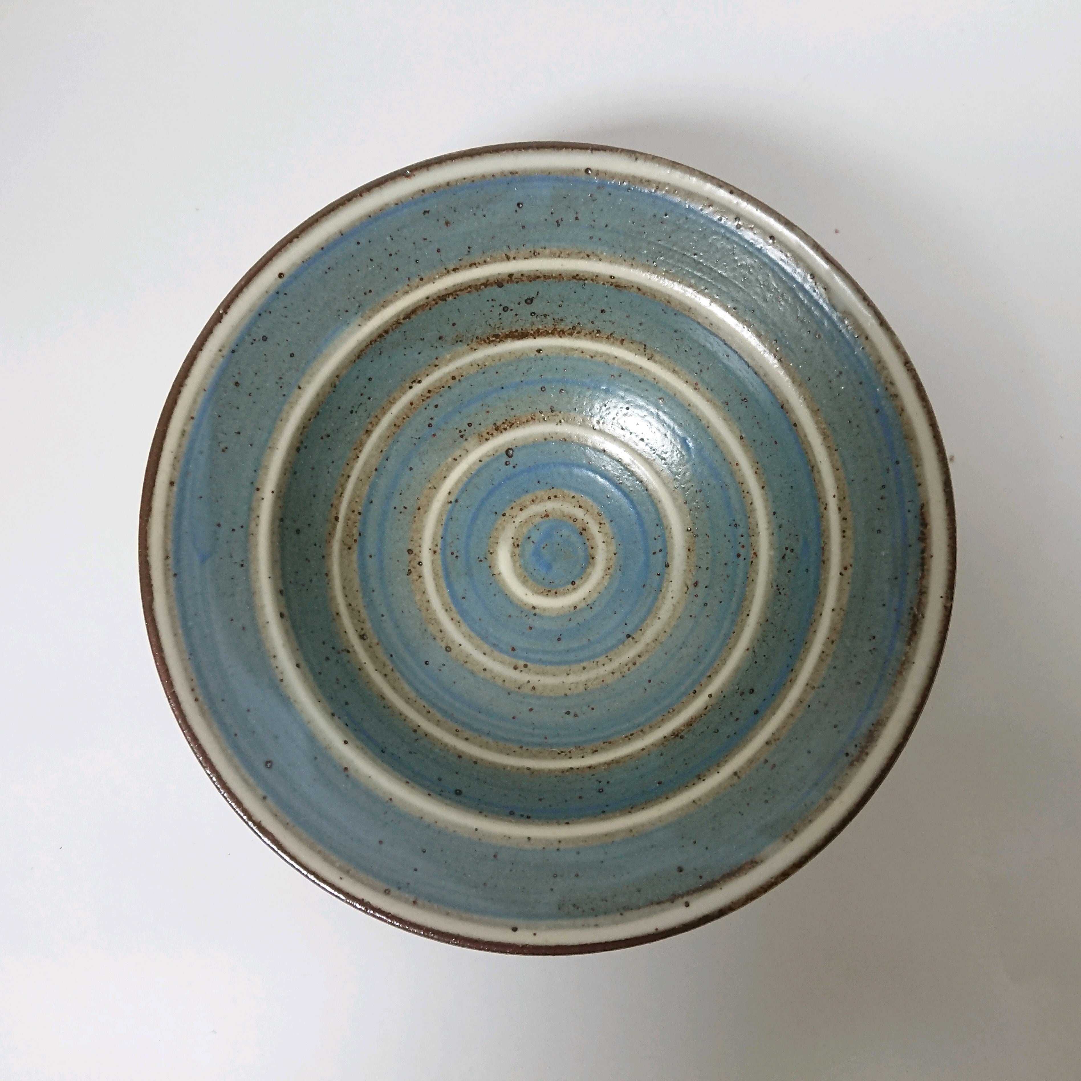 神谷正一」作 益子焼・八角形 陶器製皿鉢 作陶展で購入 未使用品