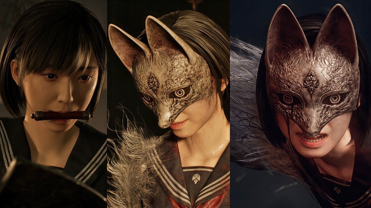 サイレント ヒルf 深水雛子 狐面仮面 （未塗裝） Silent Hill f | 3D