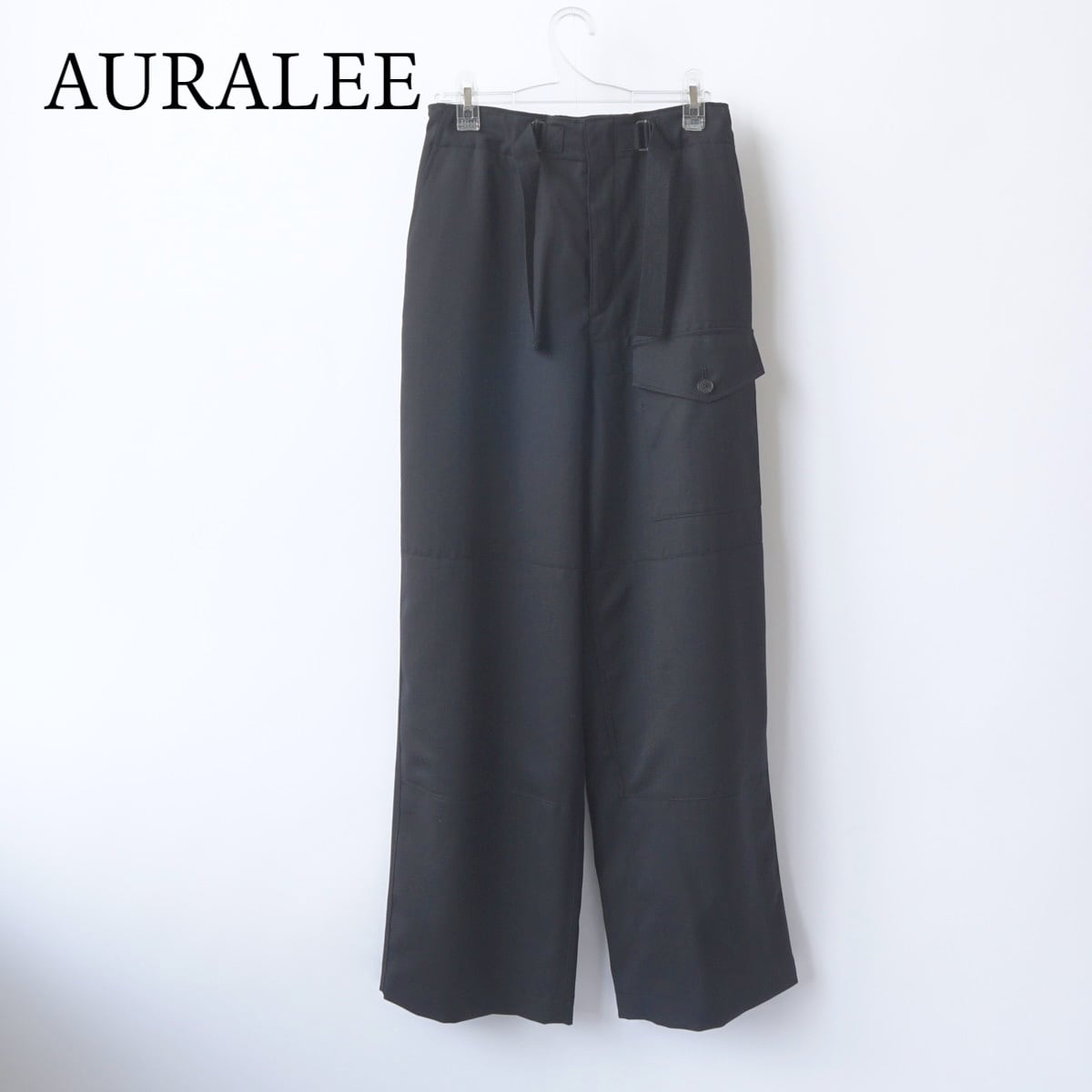 AURALEE/オーラリー・DOUBLE FACED SILK COTTON KNIT SKIRT | a flat shop