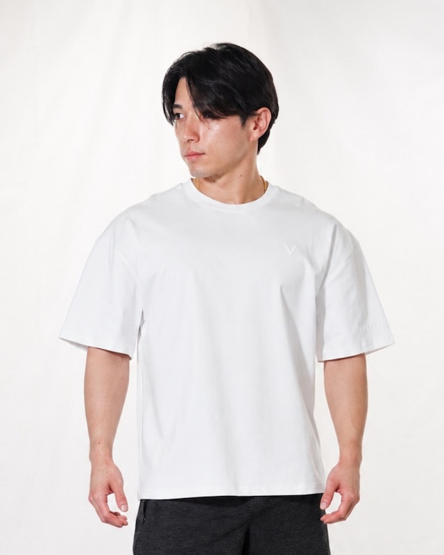COOL TOUCH SILKET OVER TEE　- クールタッチ シルケット オーバーティー -