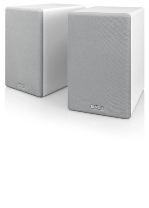 【特価処分】デノン Denon SC-N10 ブックシェルフスピーカー 2ウェイシステム ホワイト SC-N10-WTEM