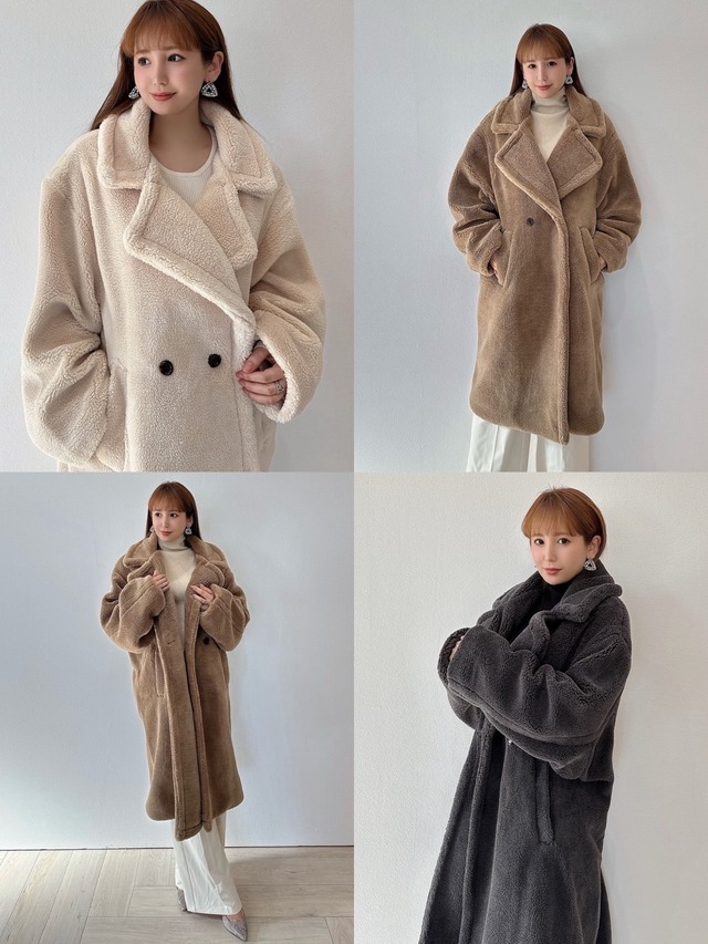 アウター発売記念SALE第二弾！テディーBOAコート定価:¥14,850 →¥13,365税込
