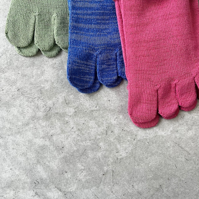 ⚫︎Glück und Gute / Toe socks cotton&silk PettaM