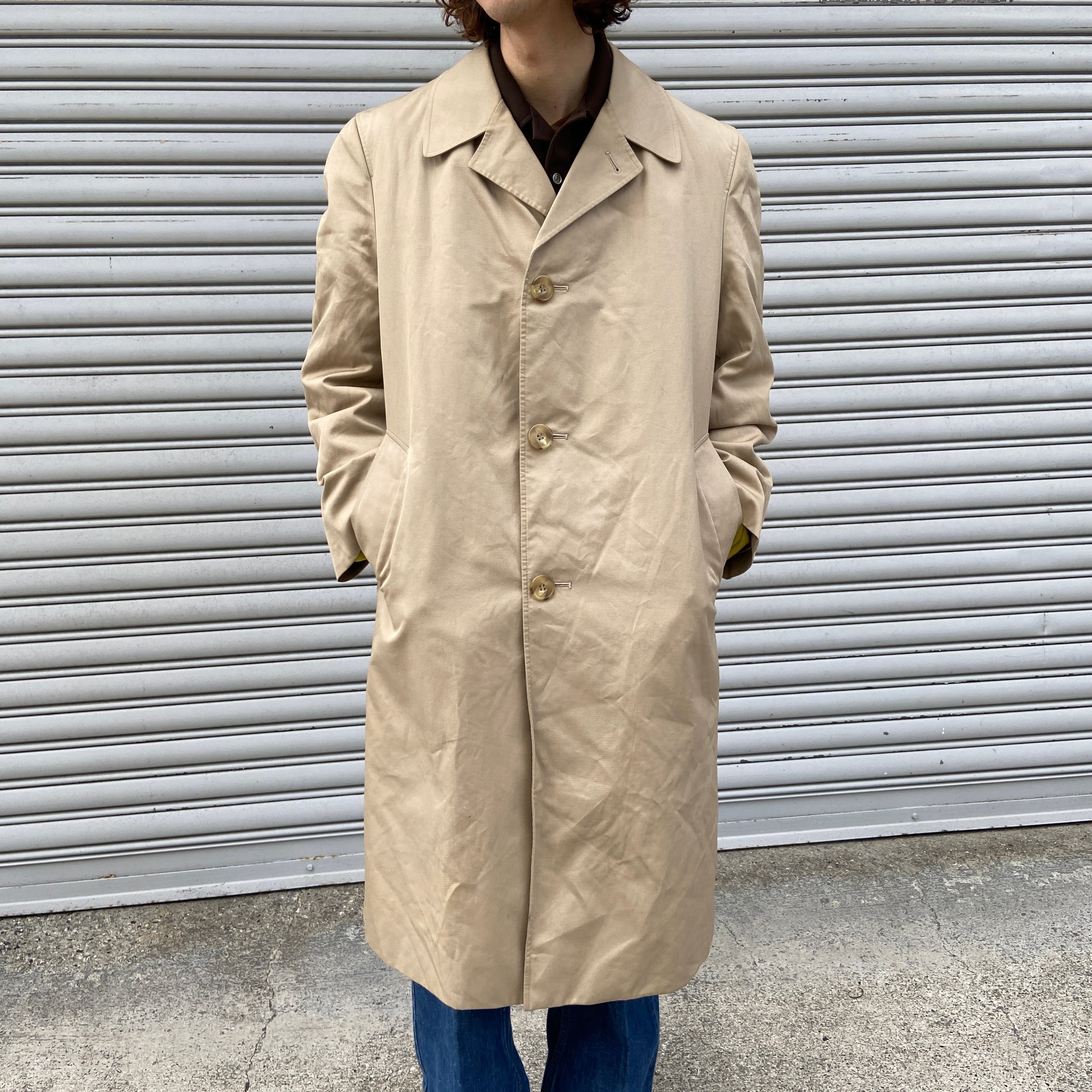送料無料』Aquascutum アクアスキュータム ステンカラーコート カナダ 