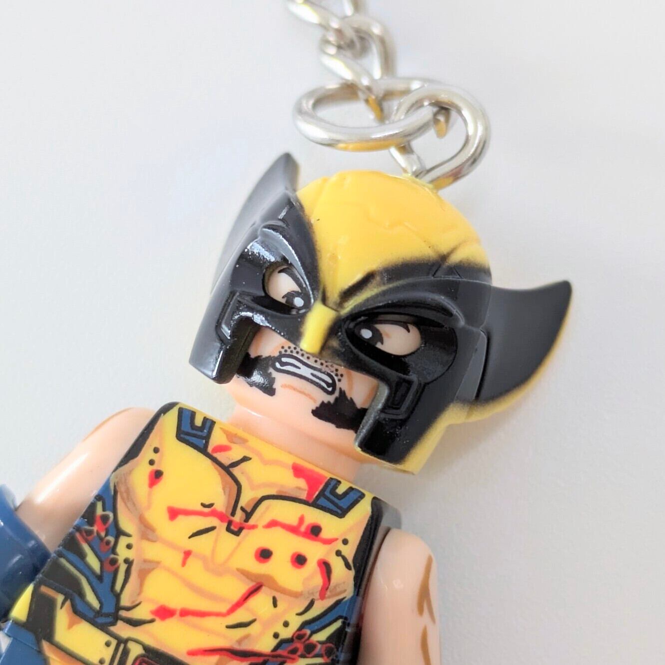 ★1997年製 MARVEL ウルヴァリン フィギュア キーホルダー★ ♧☆ブロックフィギュアキーホルダー☆【 Wolverine ( ウルヴァリン