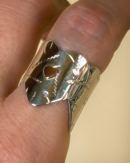 3HEART RING OFK A