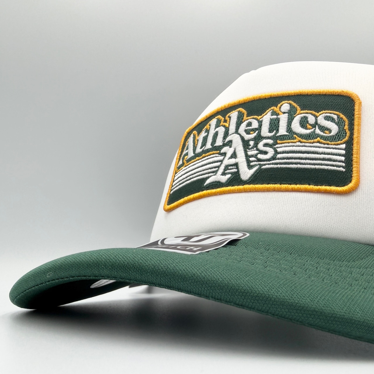 '47 HITCH / ヒッチ FM オークランド・アスレチックス MLB FADE PATCH DarkGreen