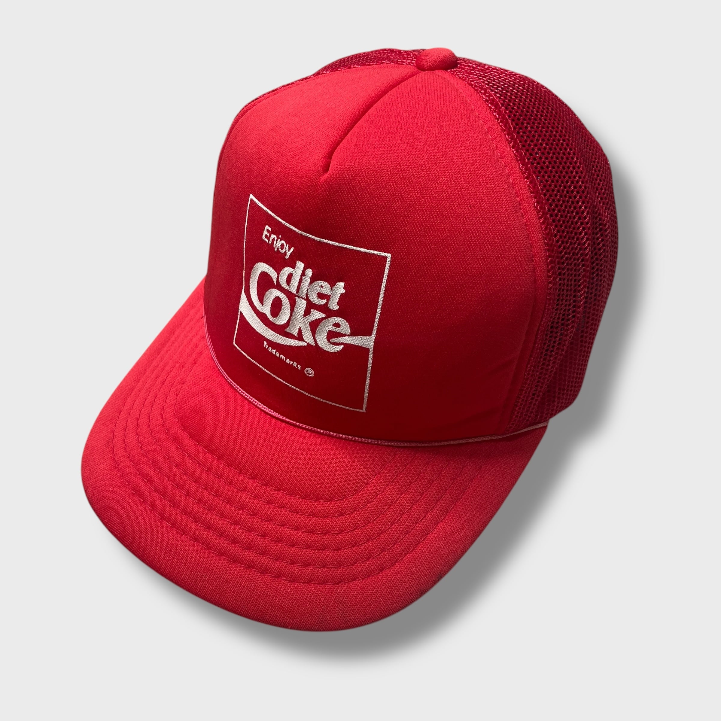 90s コカコーラ ダイエットコーク ロゴメッシュキャップ トラッカー