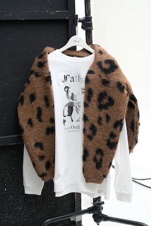 【12月20追加生産分ご予約】再々再々再々再々生産 Cheetah Knit Cardigan bo25-302N 【boutiqueordinary】