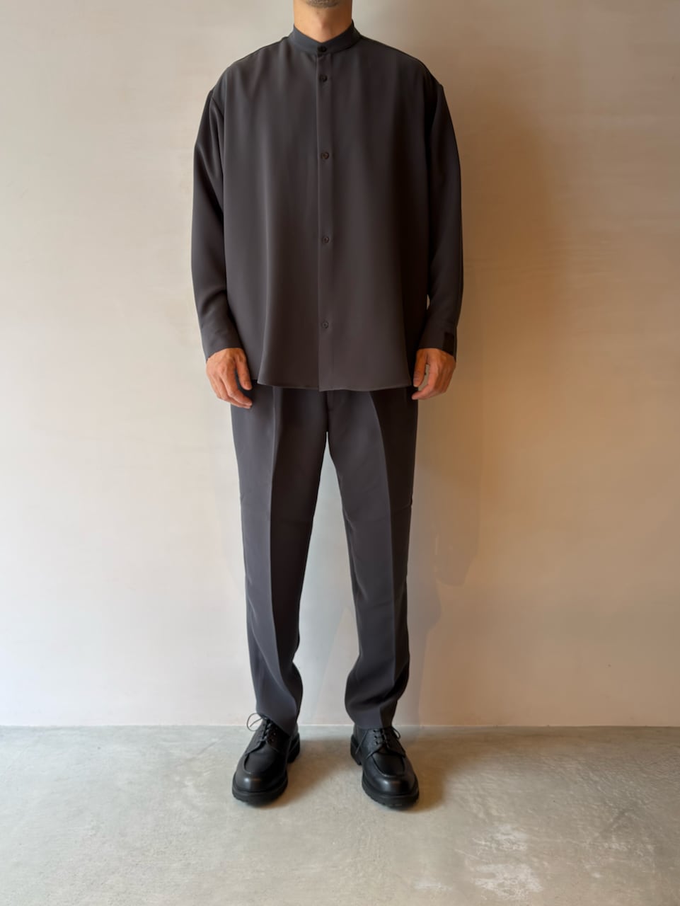 N.HOOLYWOOD BAND COLLAR SHIRT 2252-SH30-095 | HUMAN and THINGS