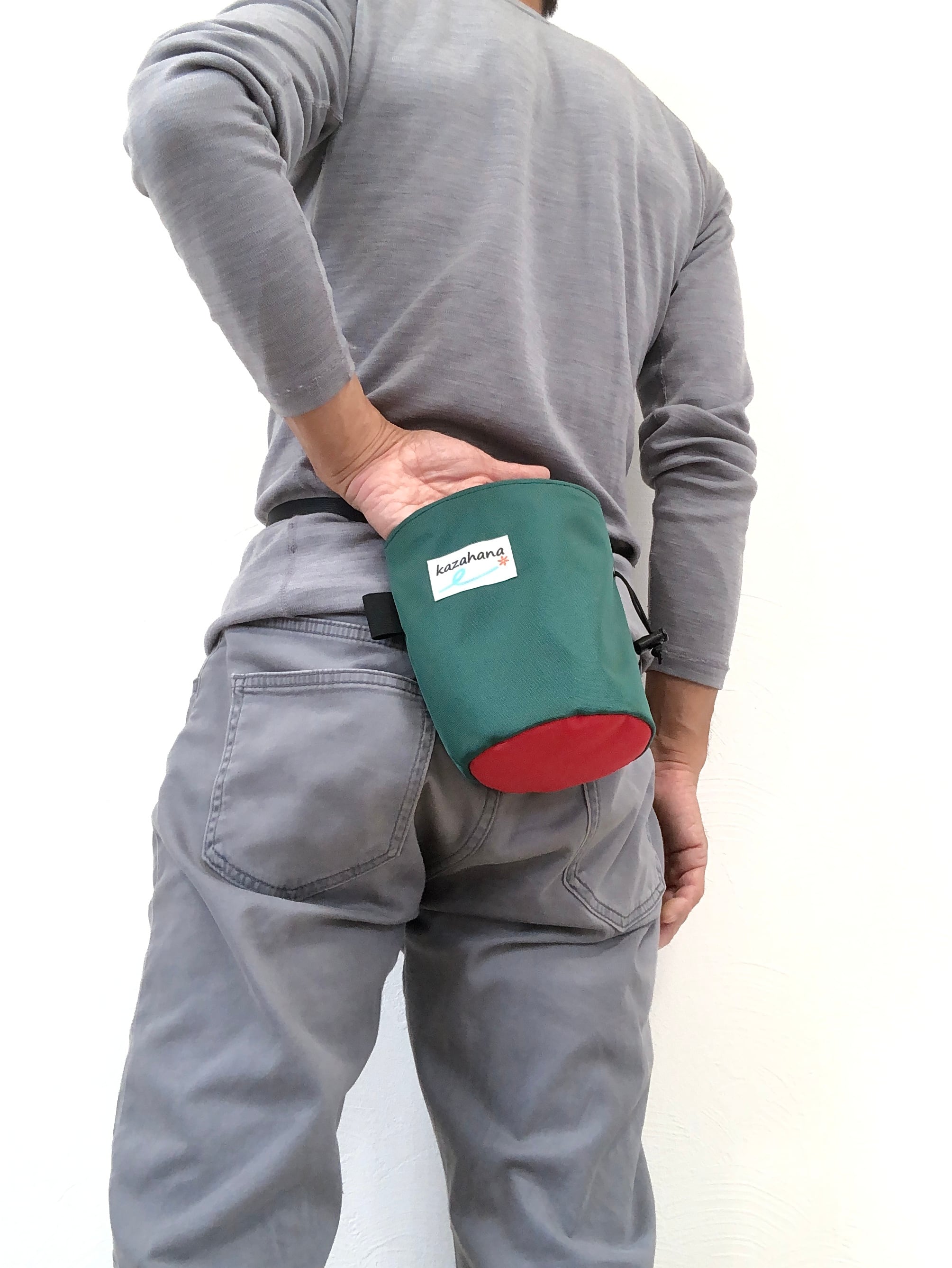 kazahanaチョークバッグ - レッドポイントデザイン | kazahana