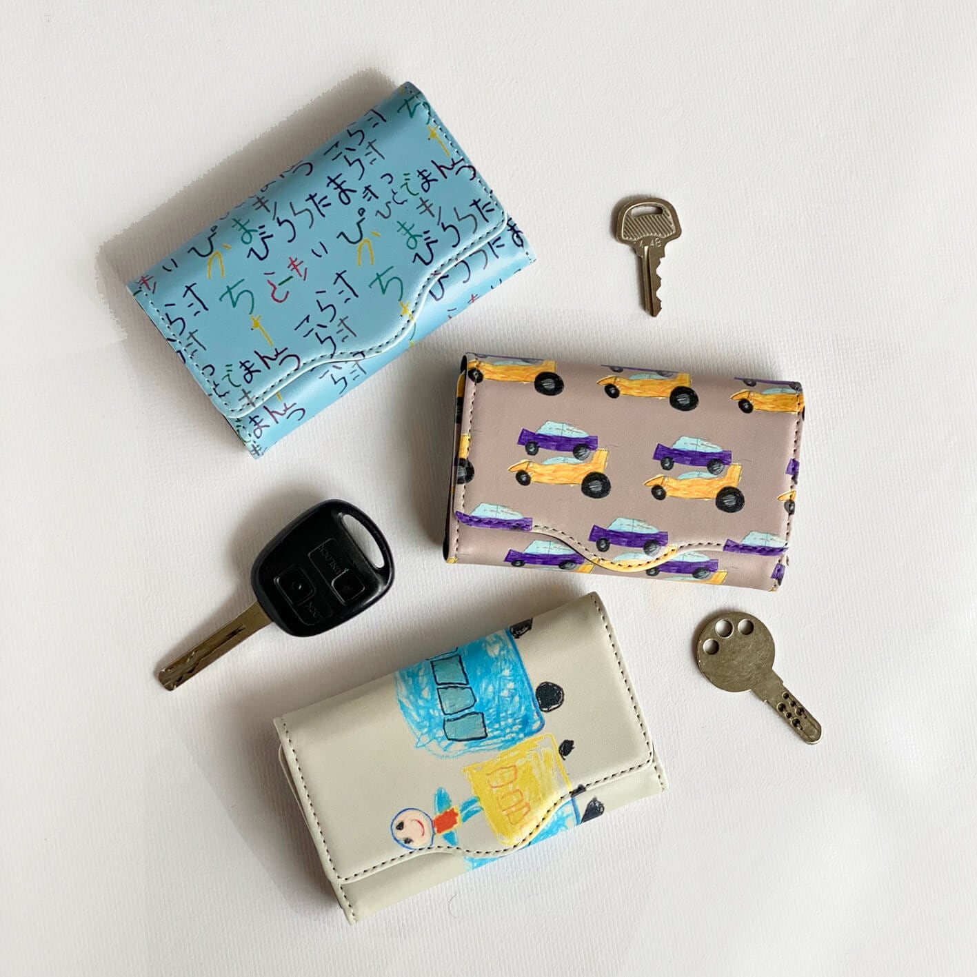 キーケース◇ | リトルピカソ ｜子どもの絵で作る鞄と雑貨