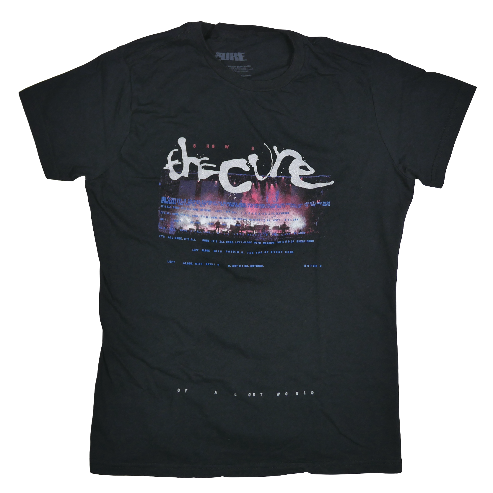 USED【Women's XL】THE CURE Shows Of A Lost World Tour 2023 North America Tee / ©2023