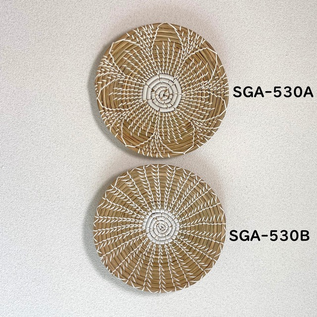 シーグラス プレート ウォールデコ（SGA-530）