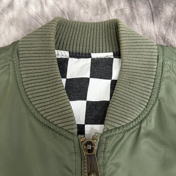 Supreme/シュプリーム【16SS】Reversible Checkered MA-1 Supreme/シュプリーム【16SS】Reversible Checkered MA-1