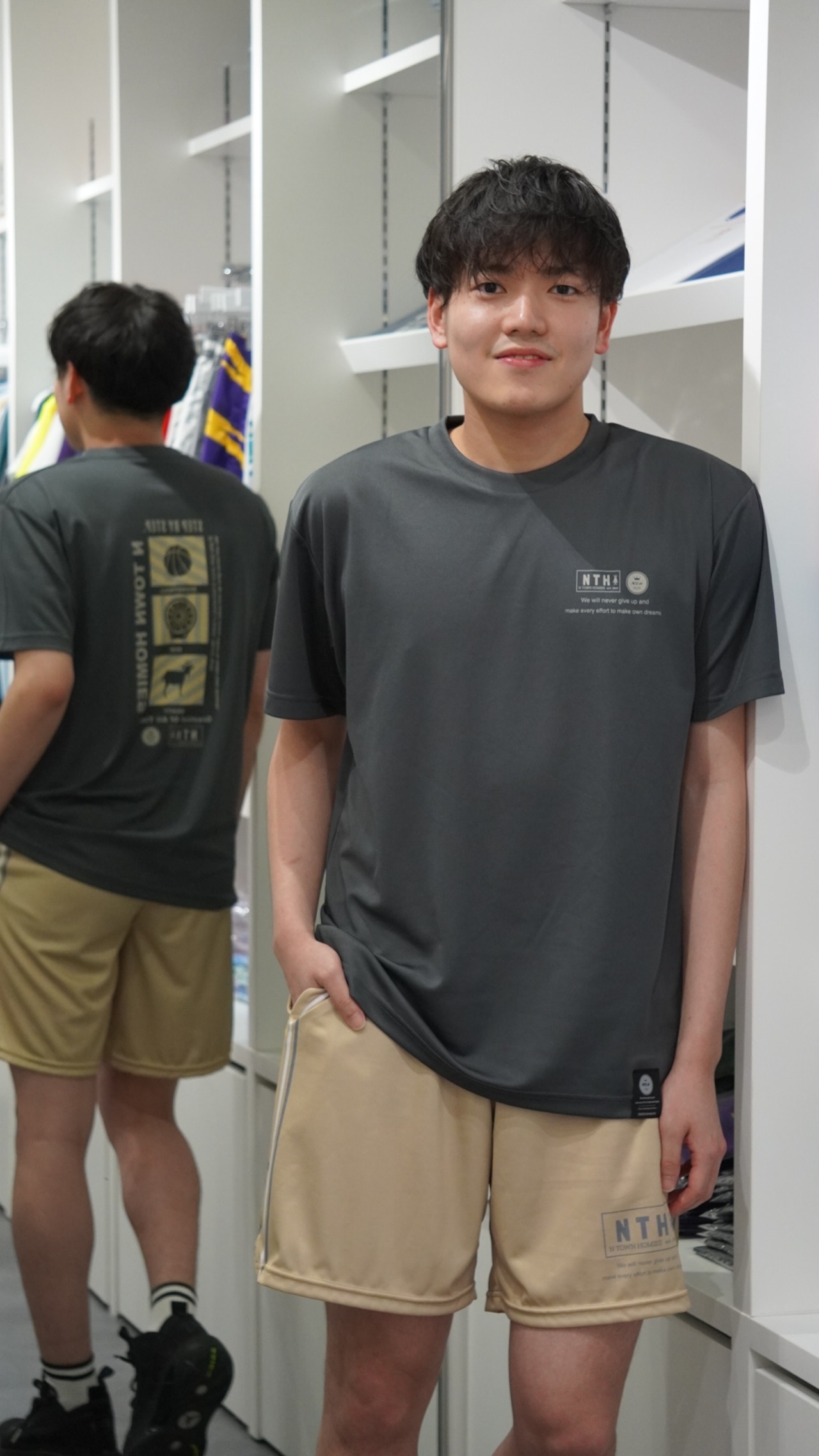 GOAT TEE(DRY）color Dark grey - 2