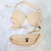 ベリーダンス オリエンタル 衣装 上下セット ホワイト系 トップス スカート ベルト ラインストーン」ビーズ 豪華 装飾 白 金 レース 上品 明るい 花 華やか かわいい ダンス衣装 フリル イベント ステージ キラキラ ピンク系 ゴールド系