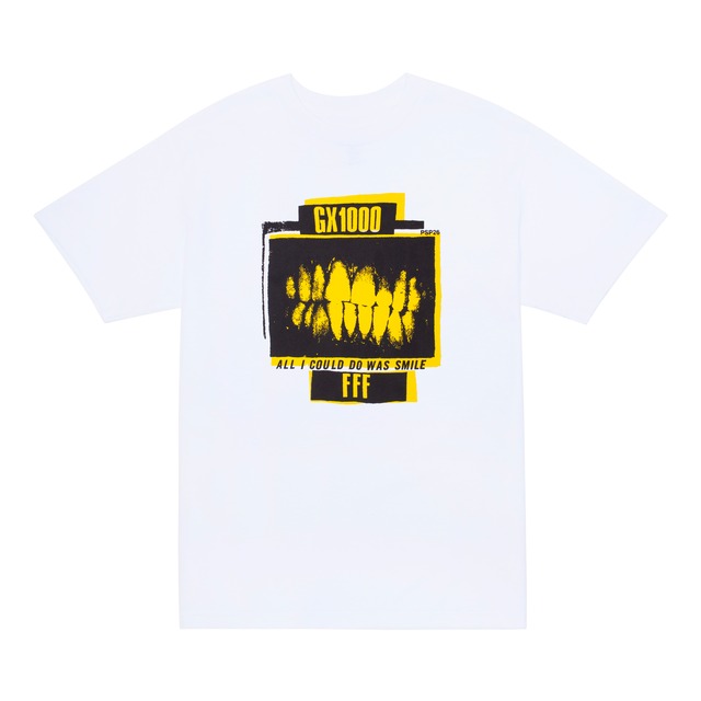 GX1000 / SMILE TEE / WHITE