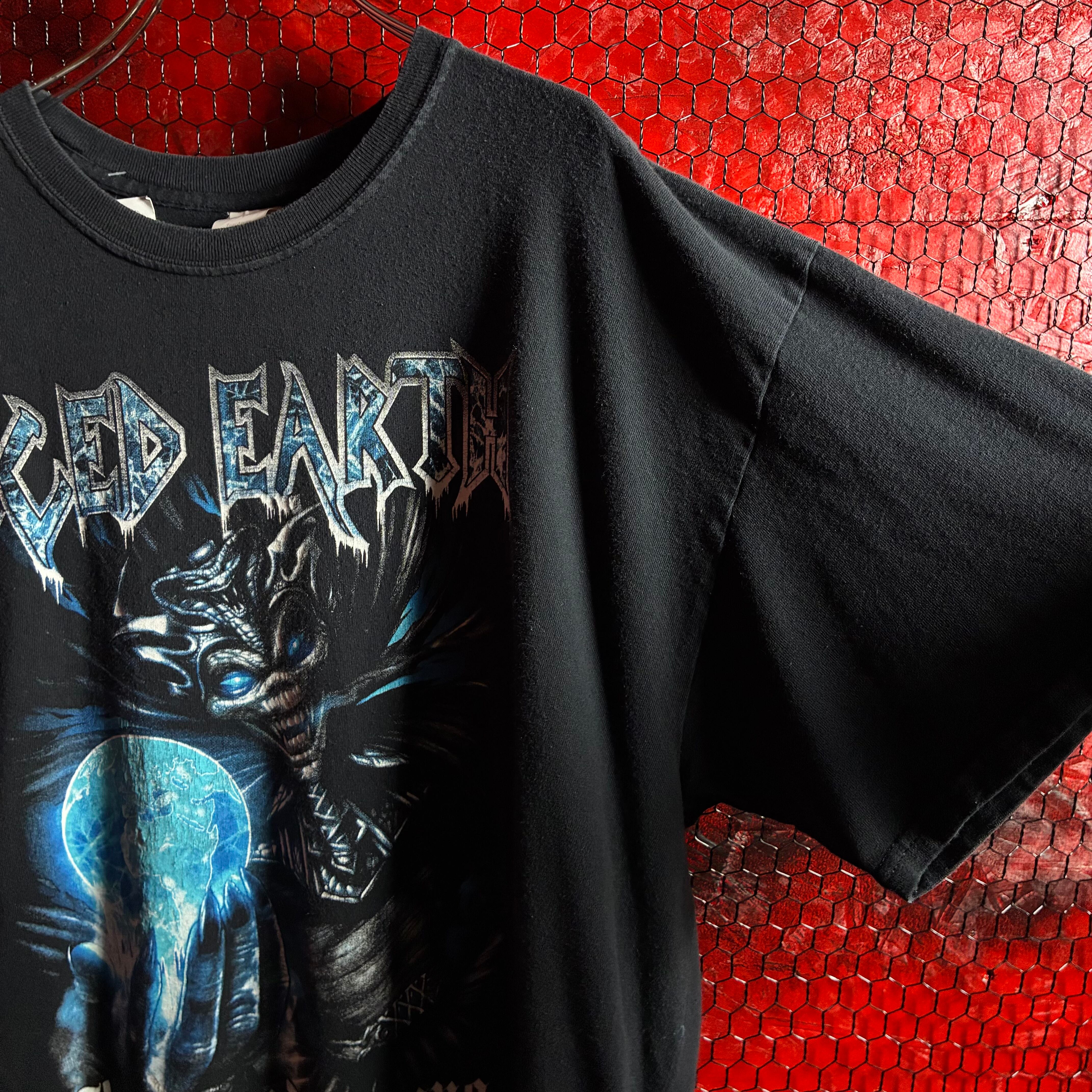 00s GILDAN ICED EARTH バンドTシャツ　アイスドアース 00s GILDAN ICED EARTH バンドTシャツ アイスドアース ヘヴィメタル