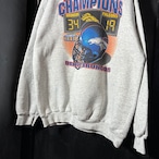 【90s USA製】LOGO7 DENVER BRONCOS チャンピオンスウェット　