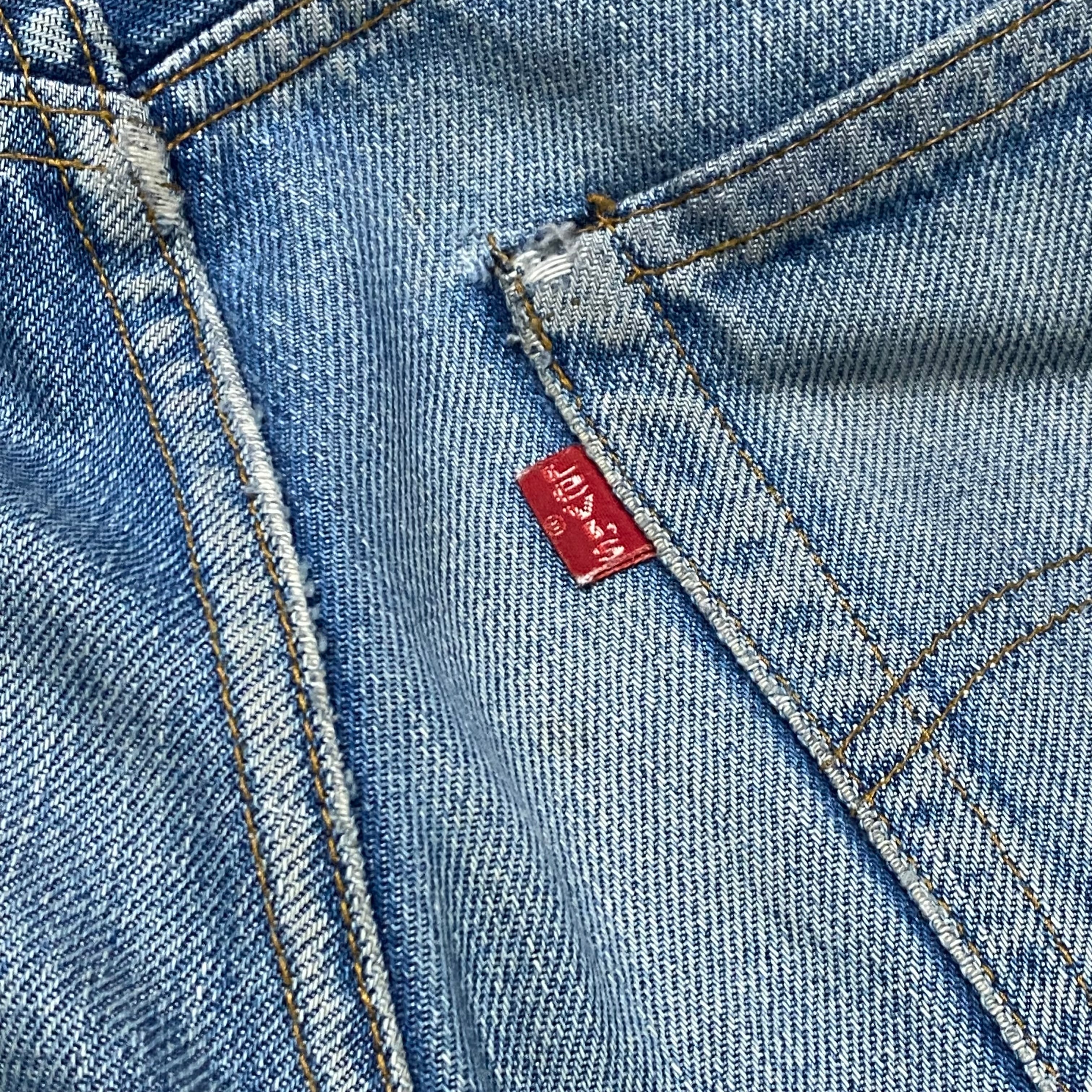 70s Levis 501 66 Chain Denim Jeans W29L28 70年代 リーバイス 66後期