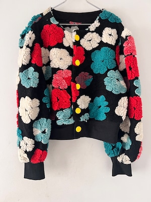 立体的なフラワージャケット