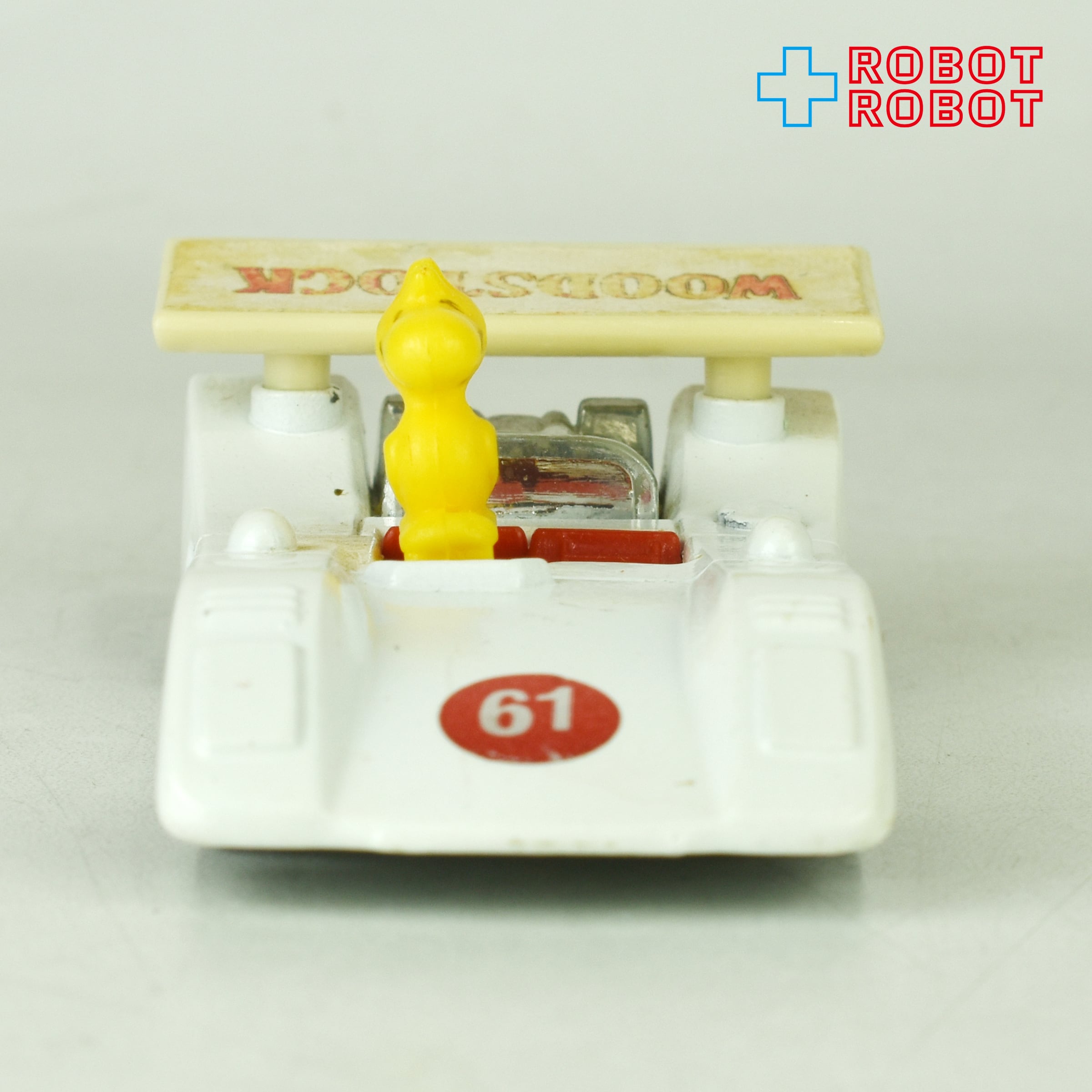 スヌーピー ウッドストック・イン・ホワイトレーサー ダイキャスト