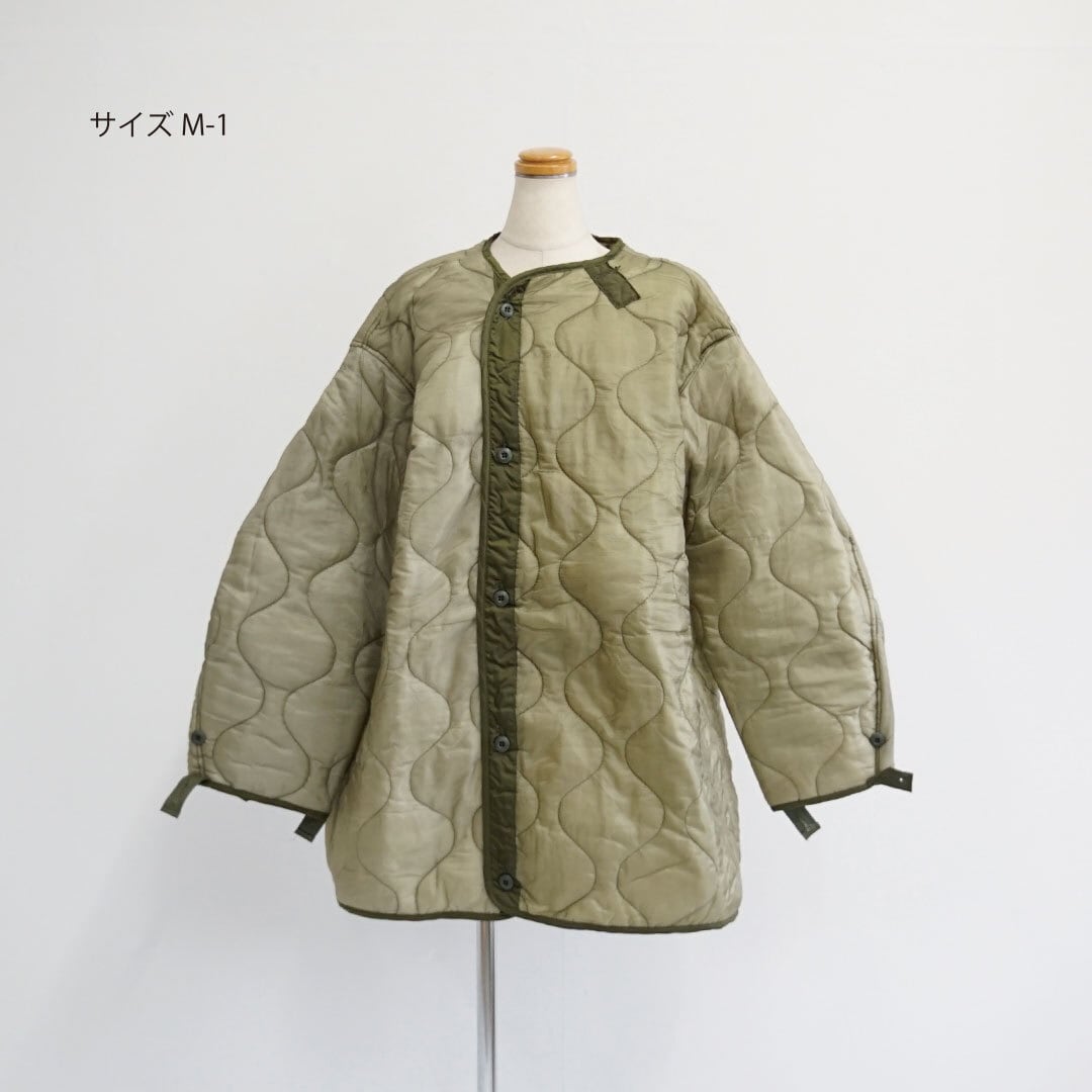 DEAD STOCK / REMAKE】MILITARY US ARMY M-65 COAT QUILTING LINNER ...