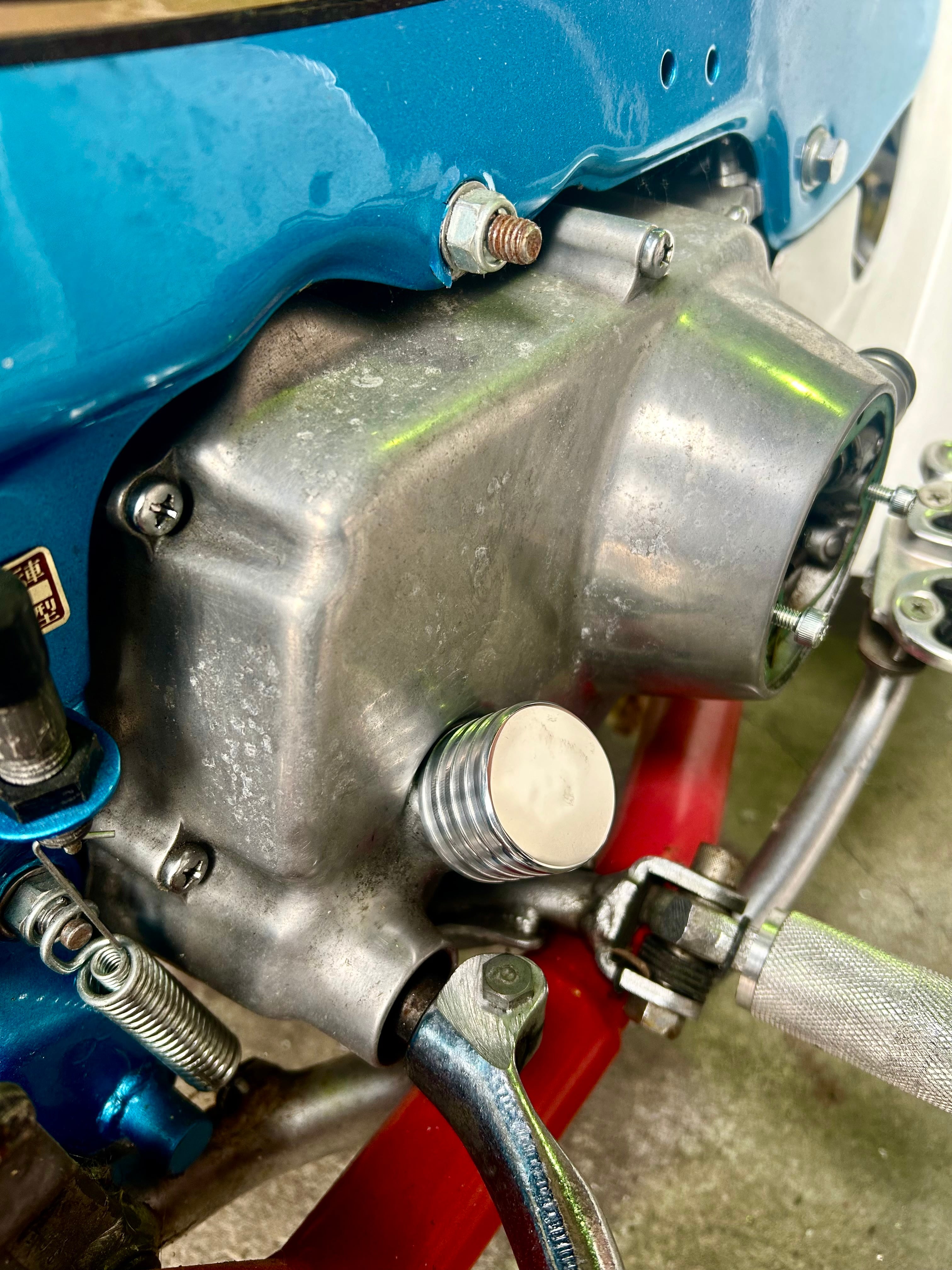 ダックス シャリー 兜フェンダーアルミオリジナル取付ブラケット