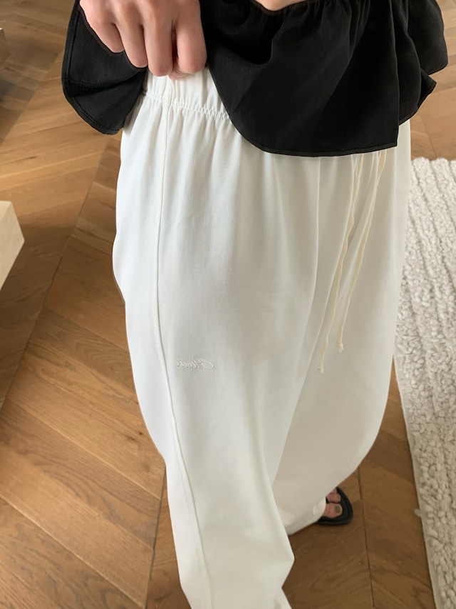 (予約) riette / Plain pants 2color