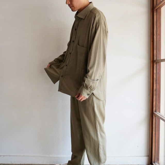 Over easy shirt khaki-beige