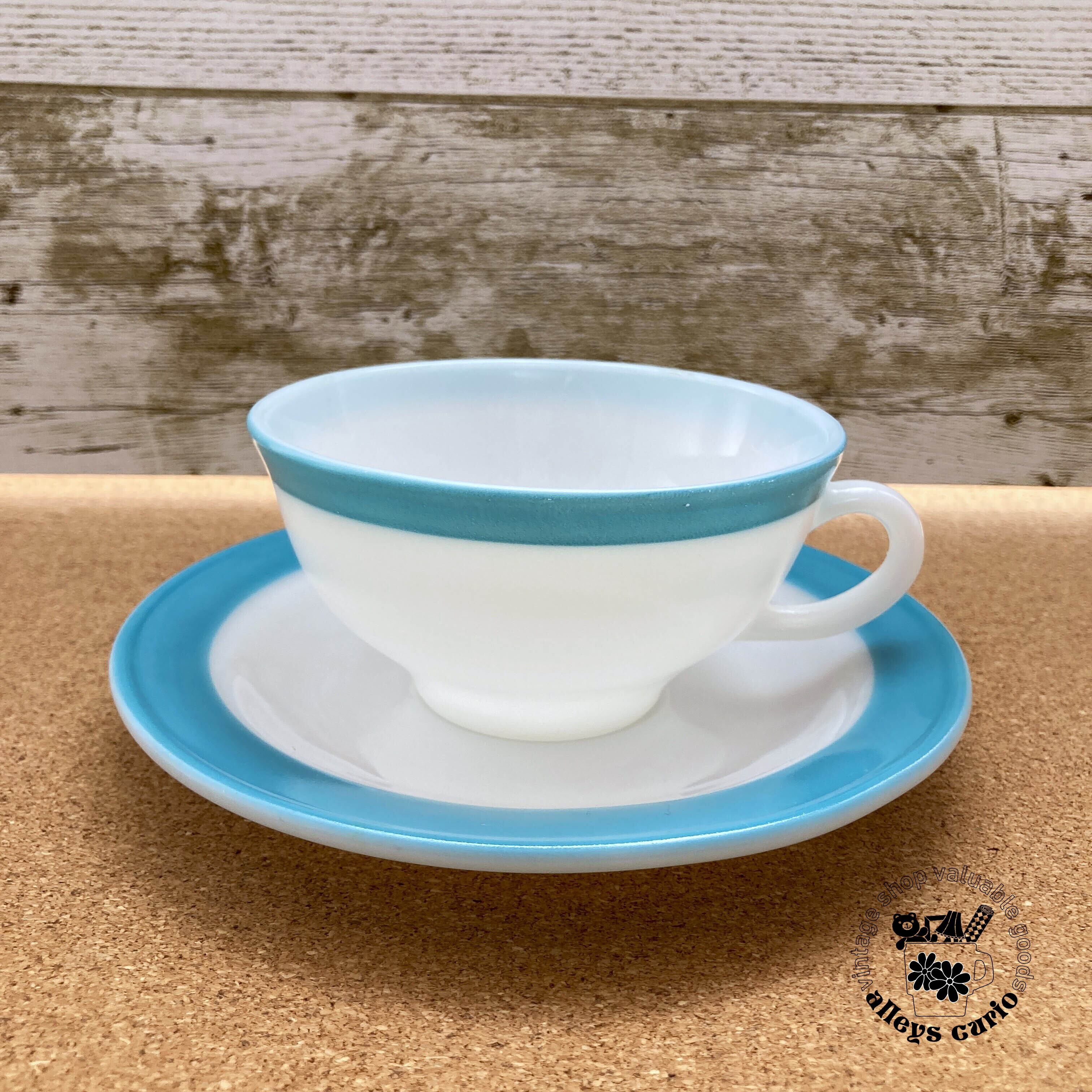パイレックス コーヒーカップとコーヒー皿 Old Pyrex（オールド 