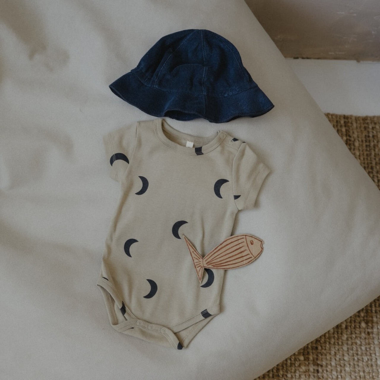 【即納】ORGANIC ZOO / DUSKY MIDNIGHT SHORT SLEEVE BODYSUIT