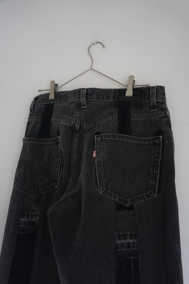 NiLS / black denim pants