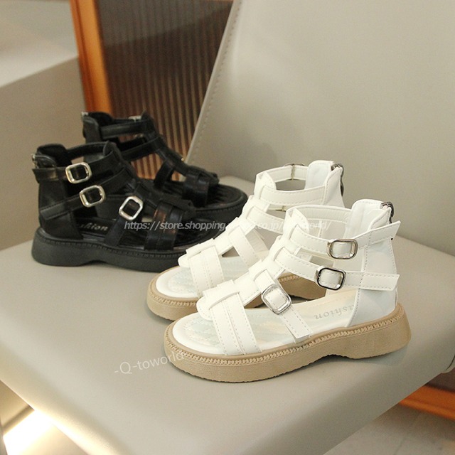 【16㎝-23㎝】シューズ　サンダル　オシャレ　靴　シューズ　フォーマル　韓国版 カジュアル　子供靴　キッズ靴　