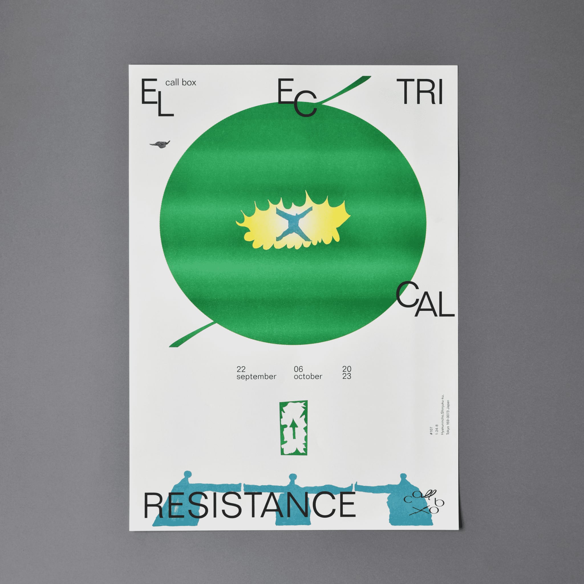 ELECTRICAL RESISTANCE A2 poster (抵抗力)