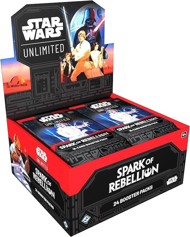 【STARWARS Unlimited TCG】 Booster Box(24パック入り) 【Spark of Rebellion】