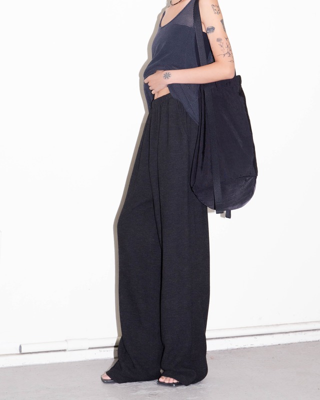 1990-00s EILEEN FISHER - thermal easy wide pants