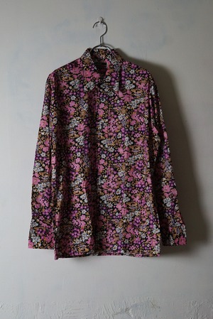 FLOWER COTTON SHIRT