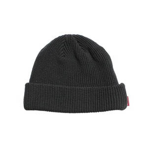 【HELLRAZOR】SOLID COTTON BEANIE - CHARCOAL GREEN