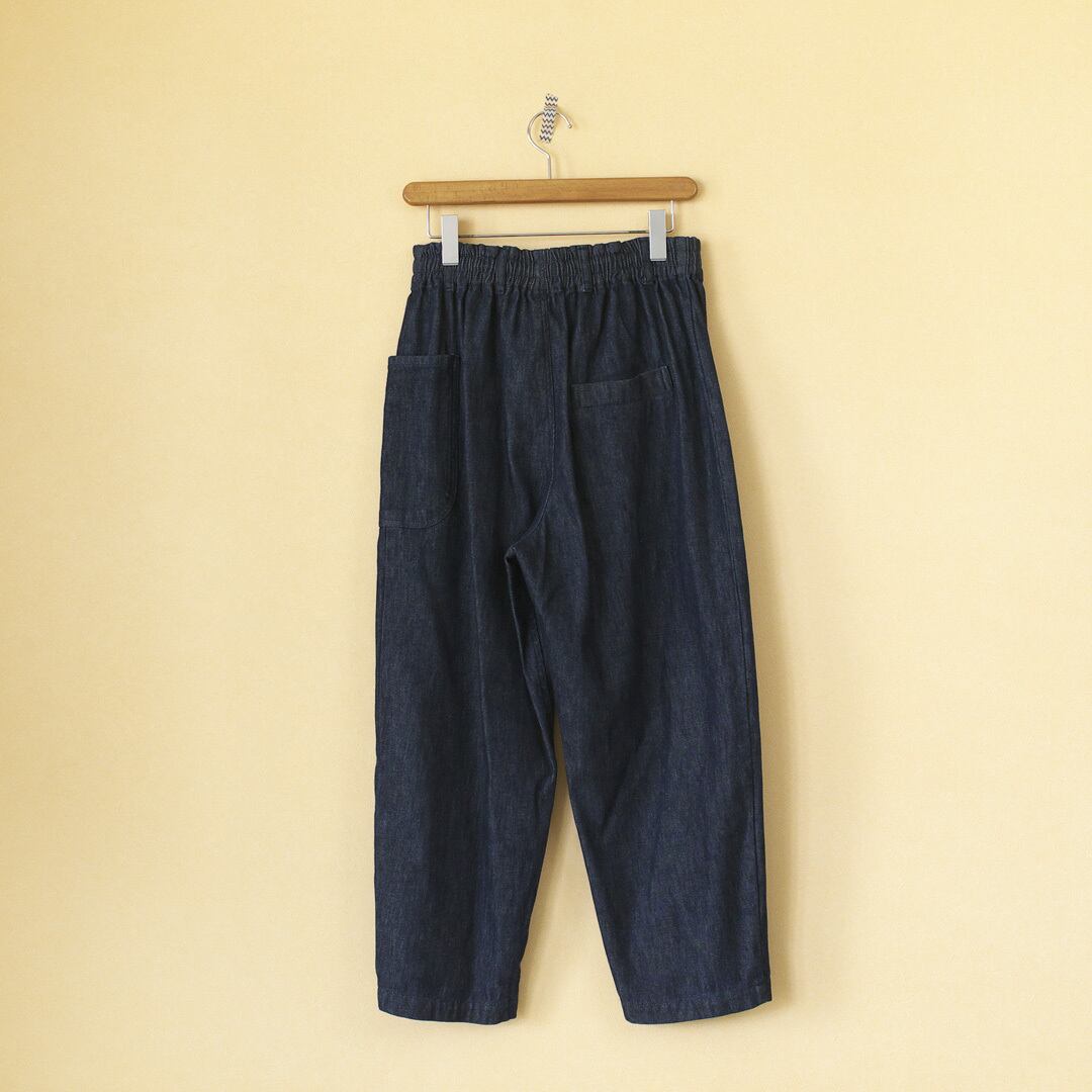 atelier naruse アトリエナルセ cotton denim balloon pant コットンデニムWウエストゴムバルーンパンツ